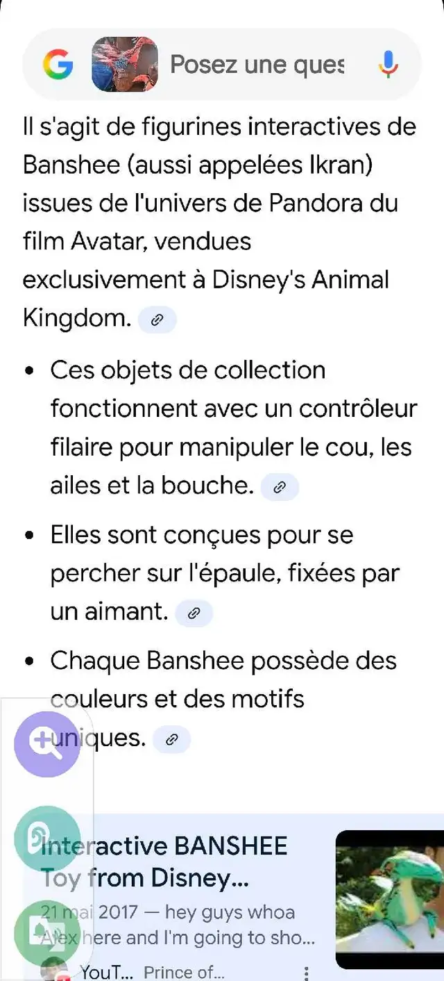 Figurines interactives de Banshee (Ikran) Avatar - Photo 9