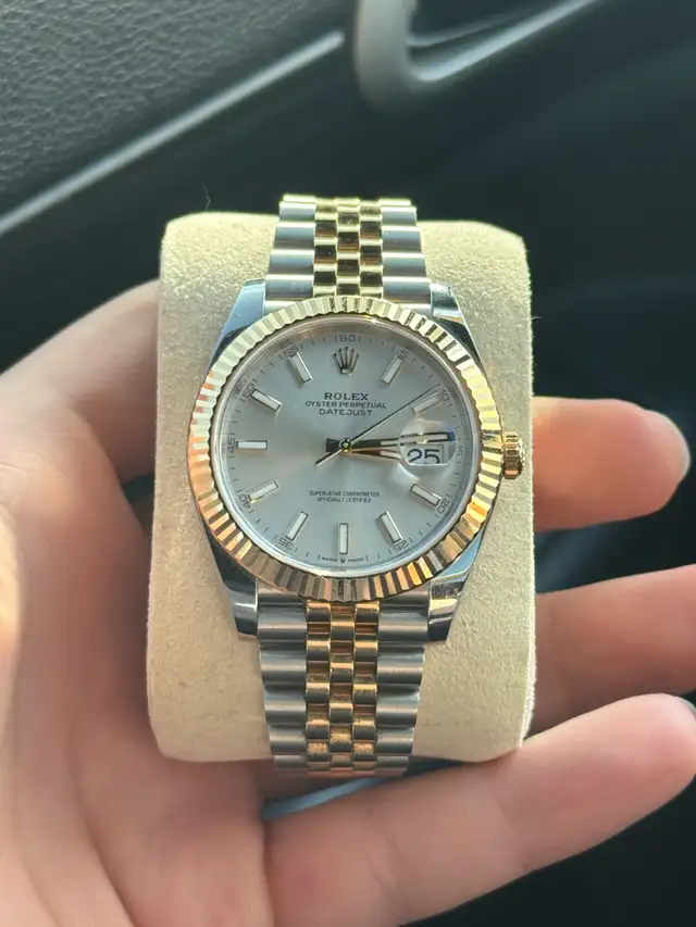 2025 Rolex Datejust 41 Two-Tone Silver Dial 126333