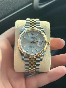 2025 Rolex Datejust 41 Two-Tone Silver Dial 126333