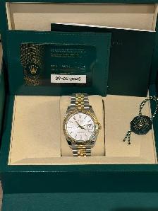 2025 Rolex Datejust 41 Two-Tone Silver Dial 126333 - Photo 9