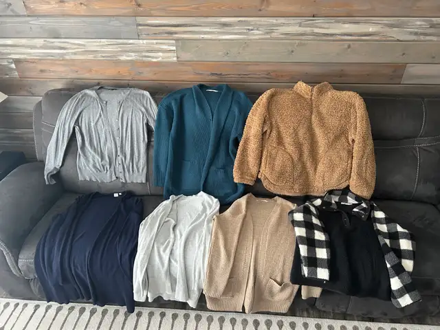 size lg ladies cardigans