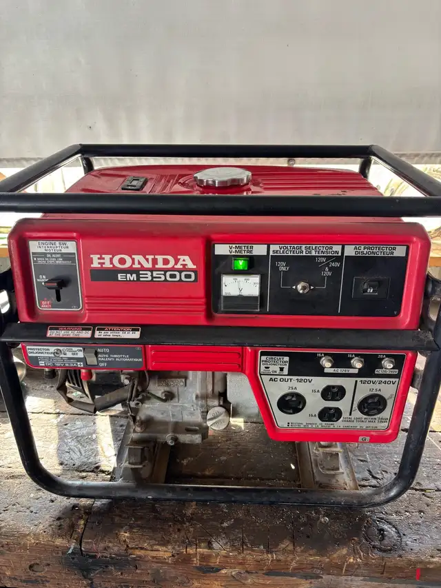 EM 3500 watt Honda generator $400