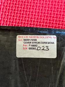 Ducati Performance Carbon Fiber gauge instrument cover 96991709B - Photo 8