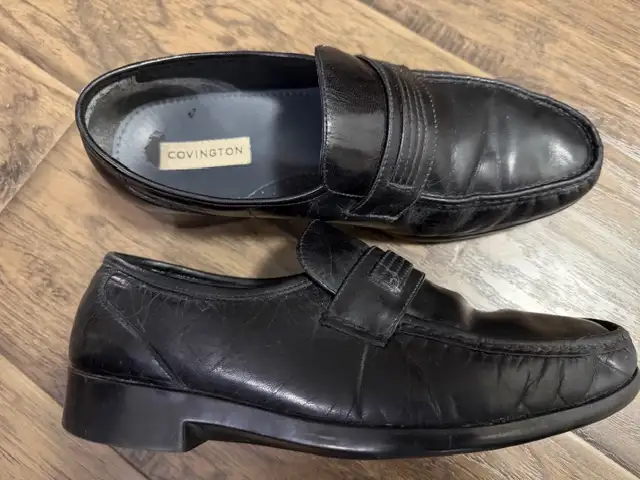 MEN'S LEATHER SHOES 'COVINGTON'   Size  9.5M - Photo 2