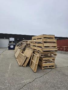 Free Pallets, Crates, Lumber - READ THE AD