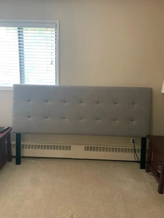 King Side Bed Headboard and Frame….$200