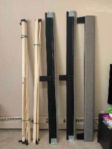 King Side Bed Headboard and Frame….$200 - Photo 4