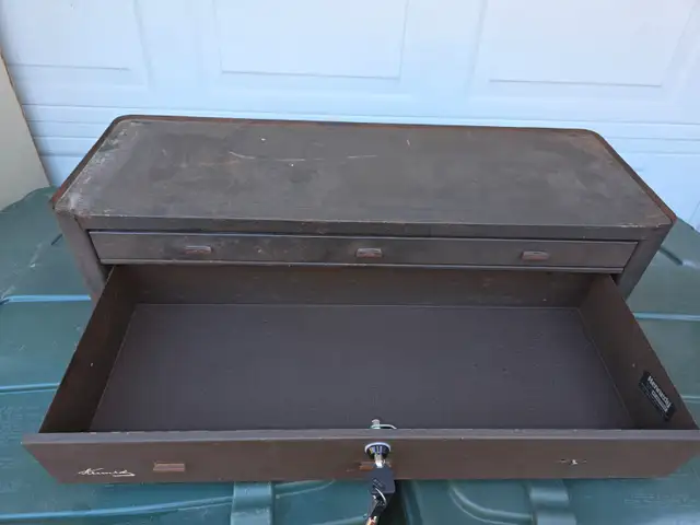 Kennedy 2 Drawers Toolbox Intermediate Tool Cest Divider W 2 Key - Photo 6