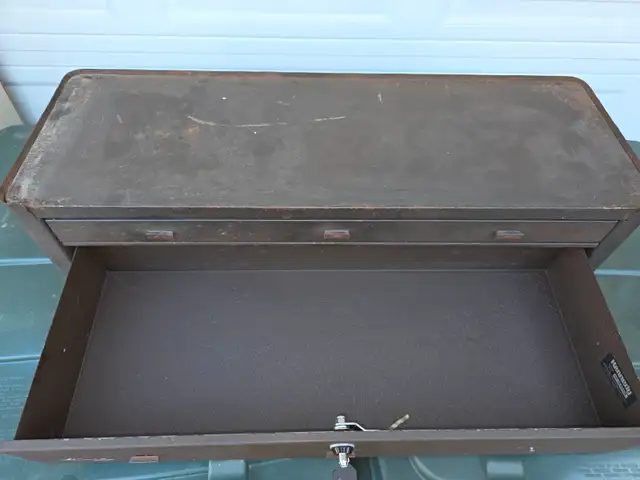 Kennedy 2 Drawers Toolbox Intermediate Tool Cest Divider W 2 Key - Photo 7