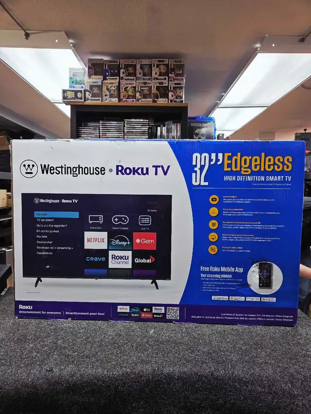 Téléviseur Roku Westinghouse 32 pouces