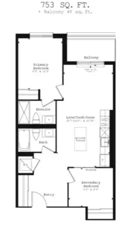 2 Bedroom   2 Bathroom Condo For Rent - Photo 8