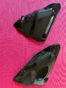 Ducati Performance Carbon Fiber Exhaust Heat Shield servo cover - Photo 6