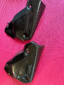 Ducati Performance Carbon Fiber Exhaust Heat Shield servo cover - Photo 7