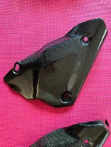 Ducati Performance Carbon Fiber Exhaust Heat Shield servo cover - Photo 10