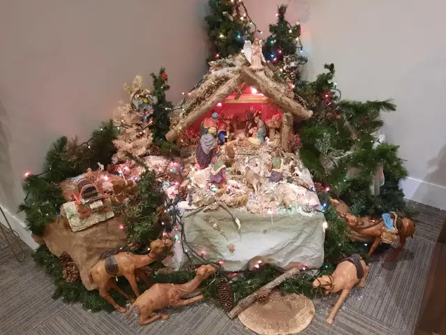Ensemble de crèche de Noël