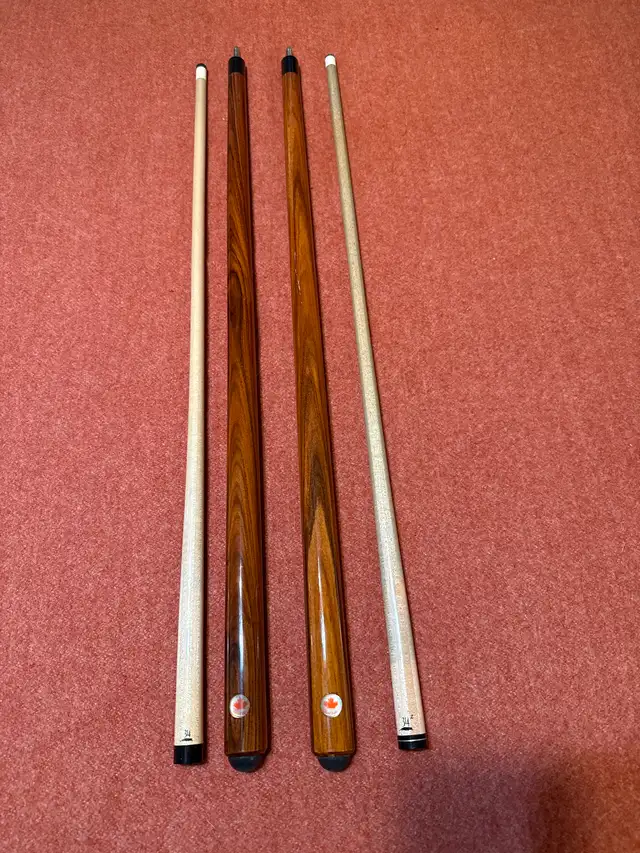 Dufferin pool cues with Predator 314 shafts. - Photo 2