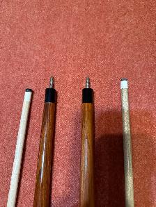 Dufferin pool cues with Predator 314 shafts. - Photo 3