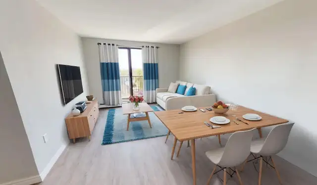 Downtown 2 BD APT with Balcony