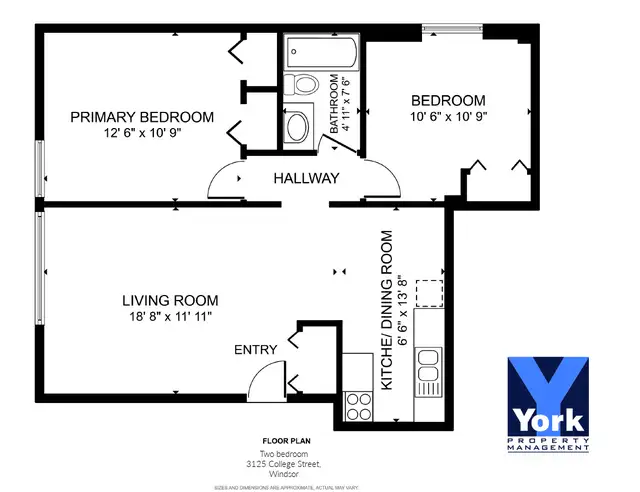 Two Bedroom Suite Available - Sandwich St - Photo 8