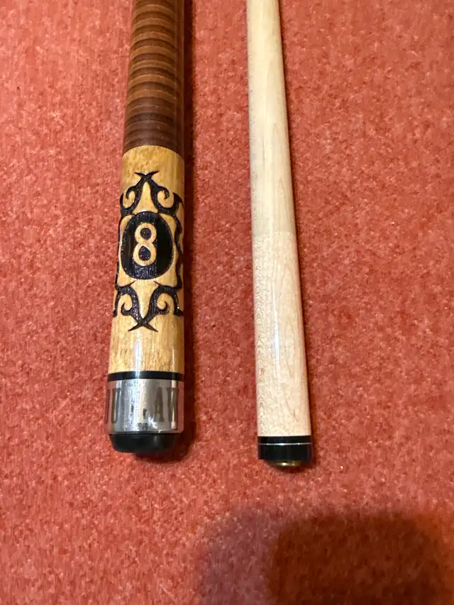 Outlaw pool cue.