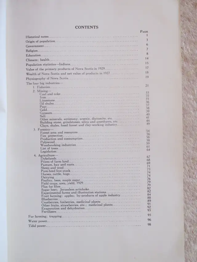 THE PROVINCE OF NS CANADA by H. S. Philpot, M.A. 1930 4th Ed. SC - Photo 3