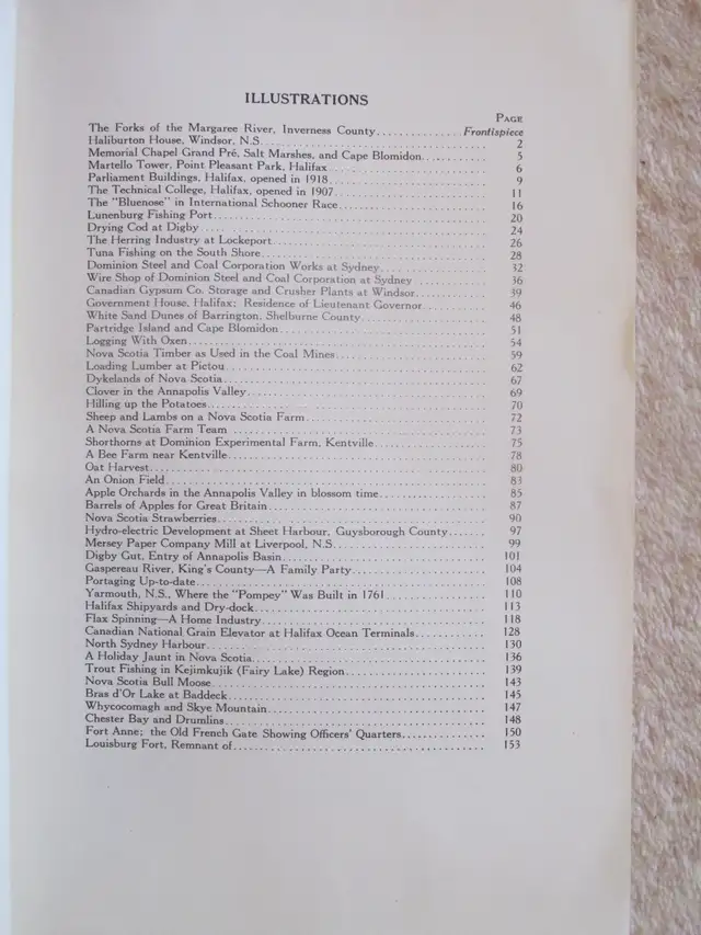 THE PROVINCE OF NS CANADA by H. S. Philpot, M.A. 1930 4th Ed. SC - Photo 5