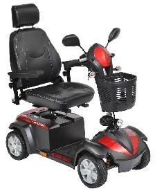USED FORTRESS 1700 DT - 3 WHEEL SENIOR MOBILITY ELECTRIC SCOOTER