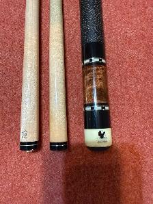 Vintage Falcon pool cue for sale. Ex