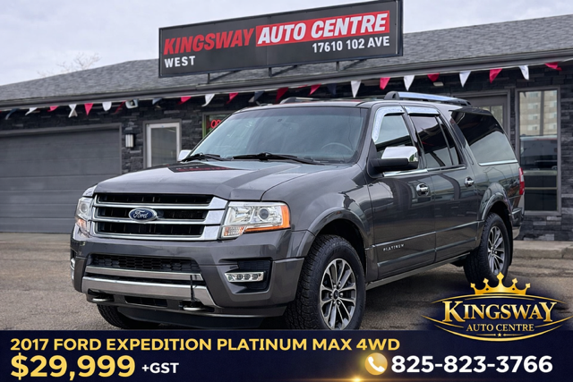2017 FORD EXPEDITION PLATINUM MAX – 3.5L ECOBOOST – 4X4