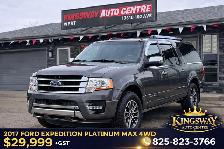2017 FORD EXPEDITION PLATINUM MAX – 3.5L ECOBOOST – 4X4