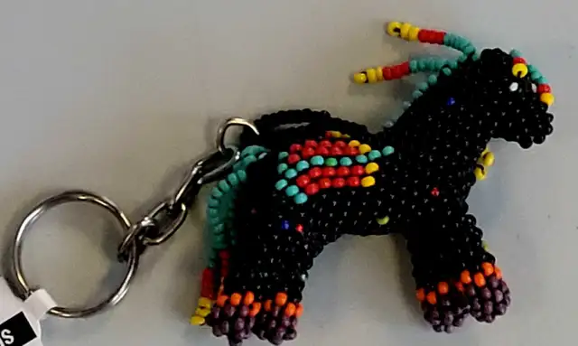 Beaded Horse Keychain (32809082)