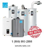 Hot Water Heater Replacement -$0 Down-Best Rates Ontario