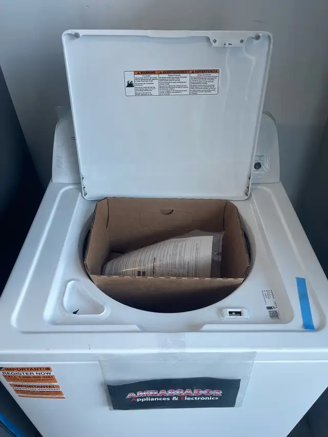 NEW Amana 27.5" Top Load Washer With Agitator (4.0 Cu.Ft) - Photo 3