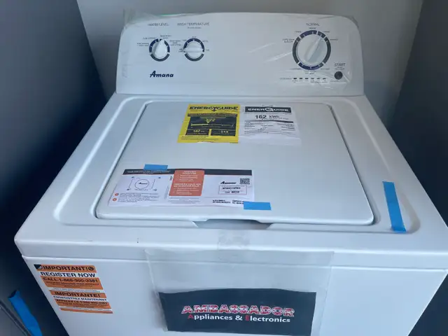 NEW Amana 27.5" Top Load Washer With Agitator (4.0 Cu.Ft) - Photo 5