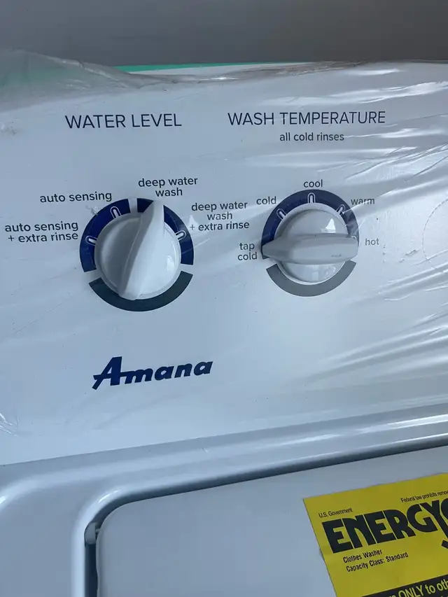 NEW Amana 27.5" Top Load Washer With Agitator (4.0 Cu.Ft) - Photo 8