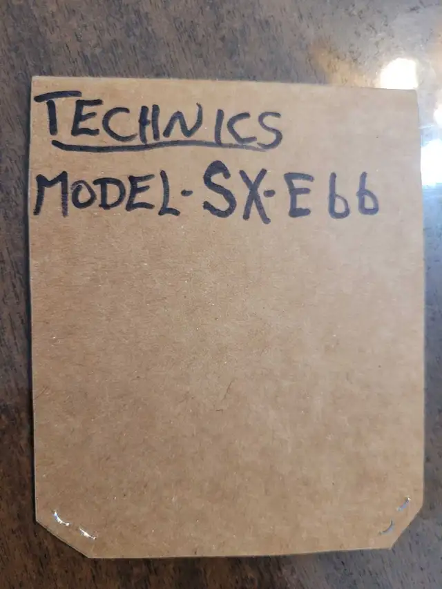 Technics Organ Model SX-E66 - Photo 4