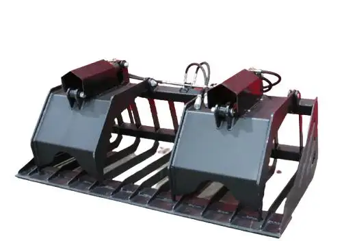 Skid Steer Rock Grapple Bucket 72" – Industrial Strength