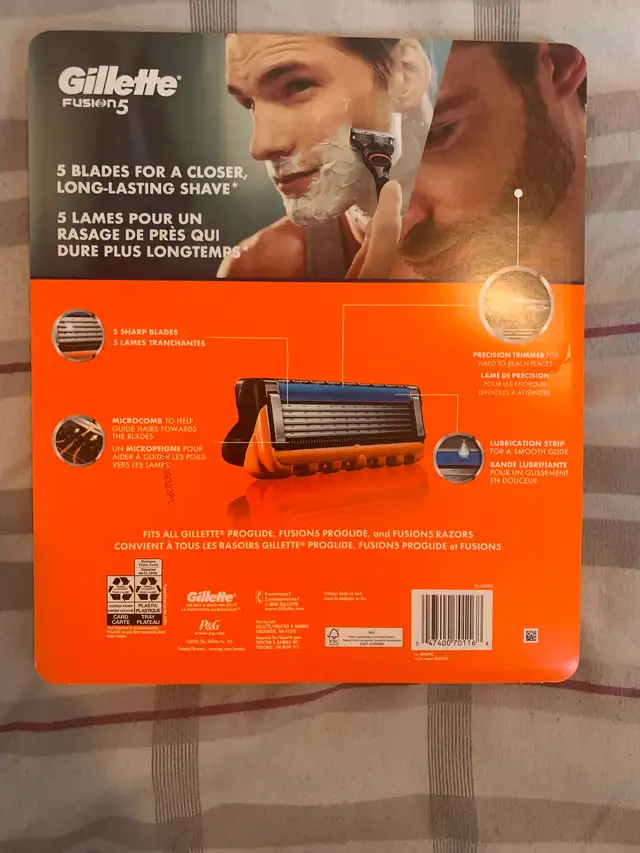 Gillette Fusion 5 / 18 Cartridges (New and Sealed) - Photo 2