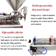 Fluid Oil Paste Filling Machine 110V 100-1000ml 160400 - Photo 4