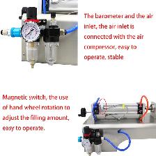 Fluid Oil Paste Filling Machine 110V 100-1000ml 160400 - Photo 6