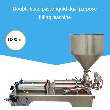 100-1000ml 2 Nozzles Paste Liquid Filling Machine 160403