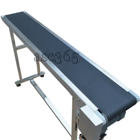 597.8' PVC Belt Flat Conveyor Industrial Transport System230133 - Photo 3