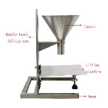 Stainless Steel Feeding Hopper with Support Stand 239675 - Photo 2