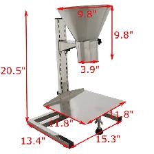 Stainless Steel Feeding Hopper with Support Stand 239675 - Photo 7