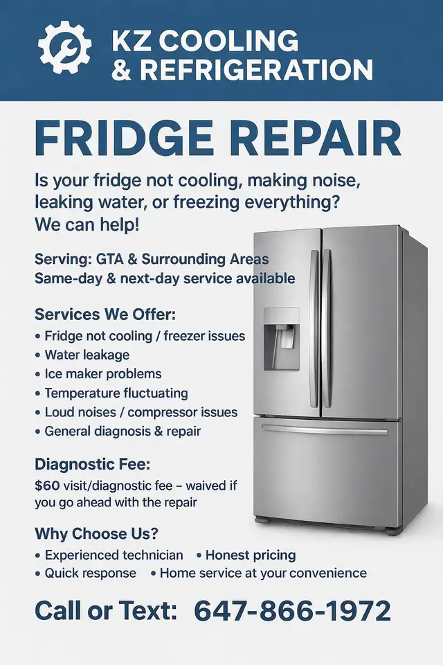 Reliable Fridge repair