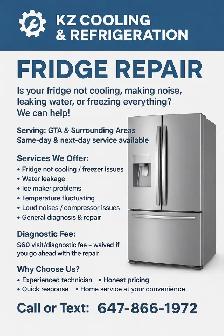 Reliable Fridge repair