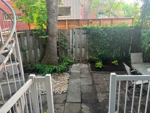 4 1/2 in St-Henri with yard, appliances and internet - Photo 11