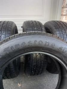 4 tires FIRESTONE 225/60/R17 all season. - Photo 2