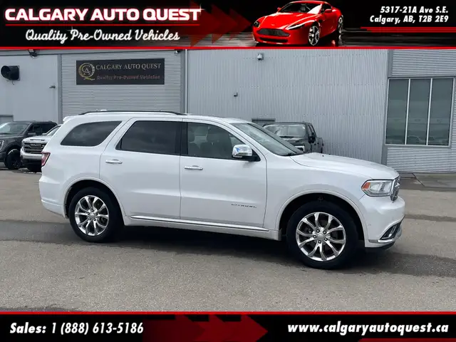2018 Dodge Durango Citadel 5.7L AWD/3rd Row/NAVI/CAM/DVD/LEATHER