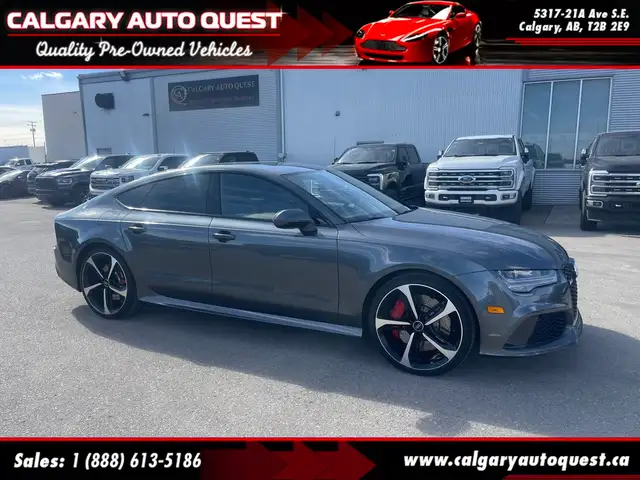 2017 Audi RS 7 Quattro AWD/NAVIGATION/B.CAM/LEATHER/ROOF